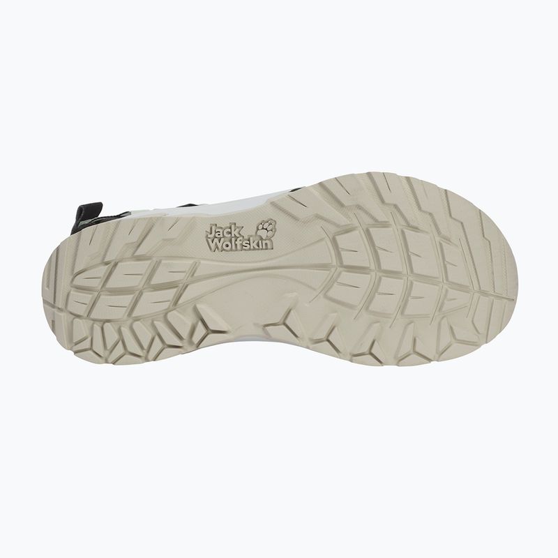 Sandały damskie Jack Wolfskin Ridge green zinnia 4