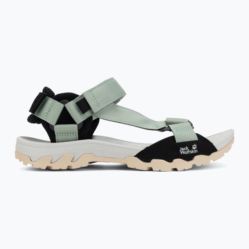 Sandały damskie Jack Wolfskin Ridge green zinnia 2
