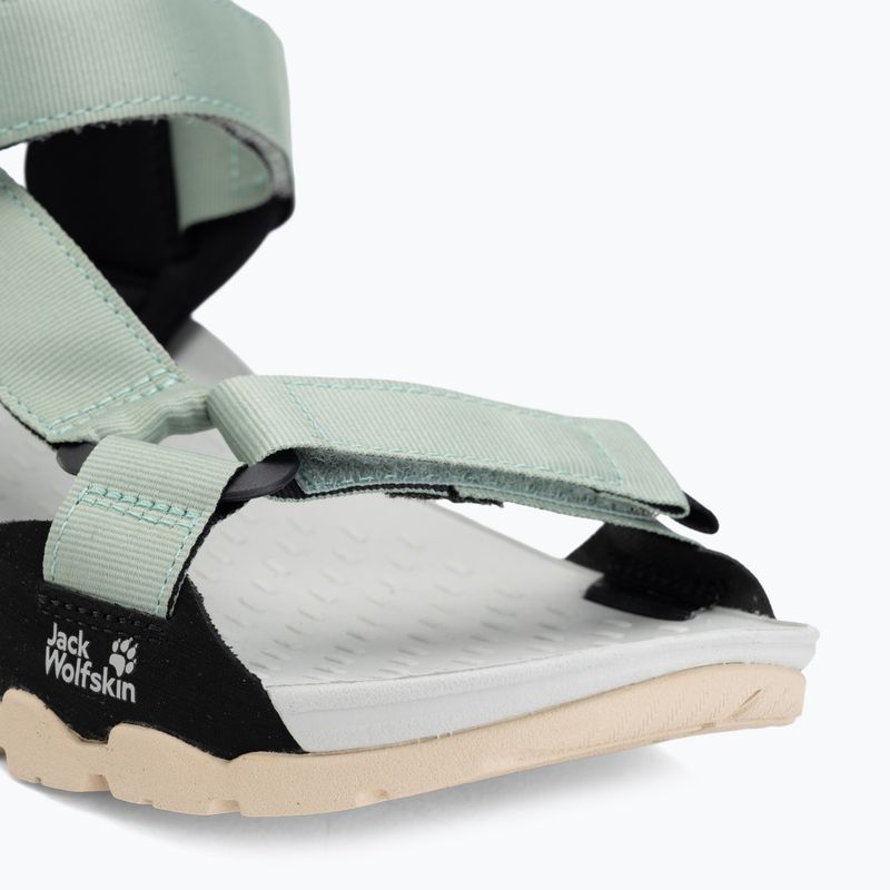 Sandały damskie Jack Wolfskin Ridge green zinnia 7
