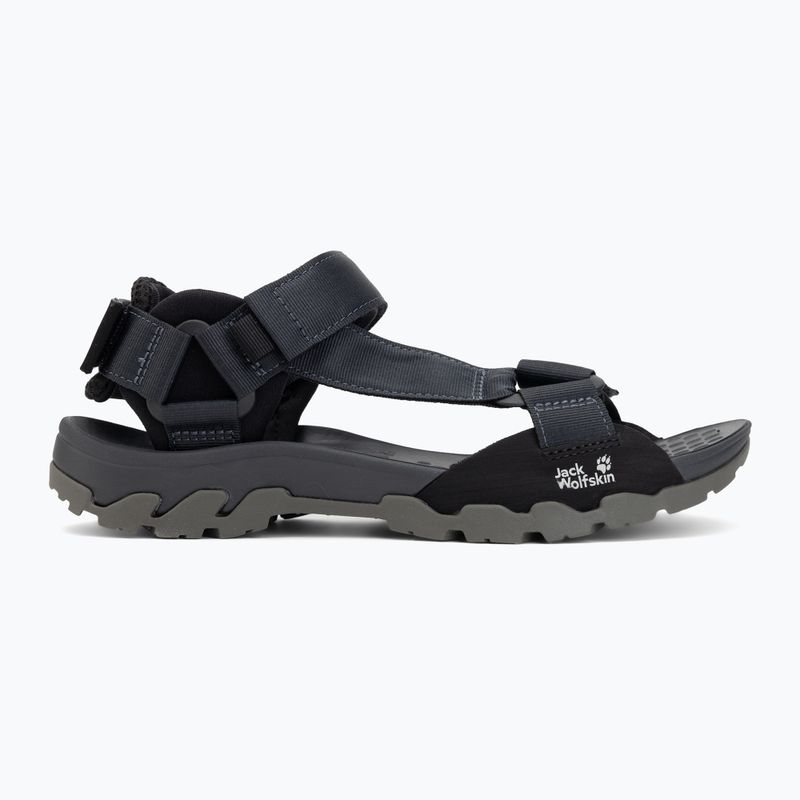 Sandały damskie Jack Wolfskin Ridge black 2