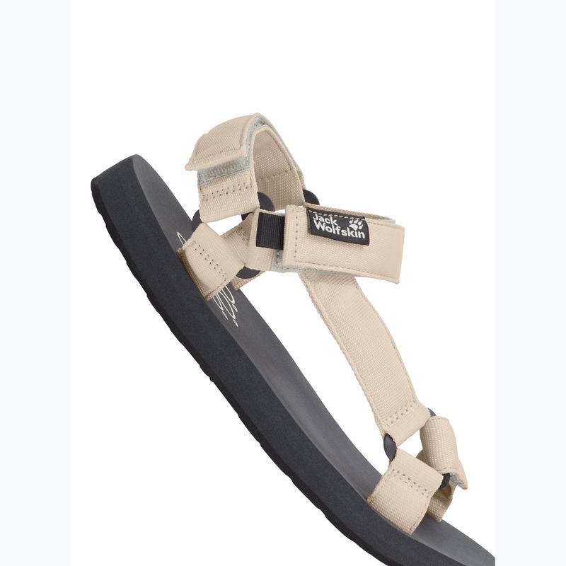 Sandały damskie Jack Wolfskin Taiga oyster 3