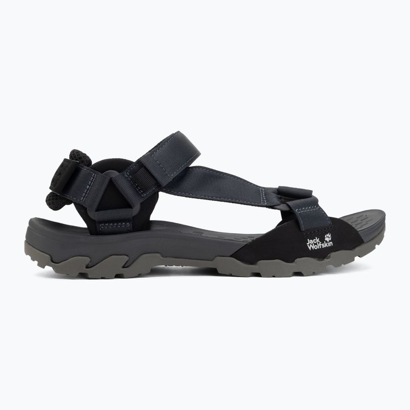 Sandały męskie Jack Wolfskin Ridge black 2