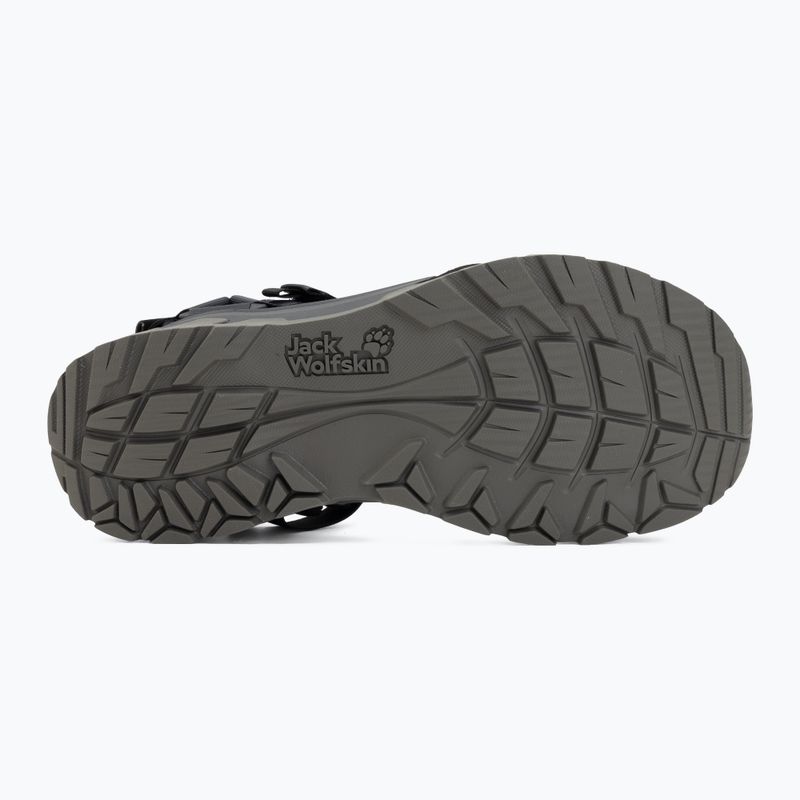 Sandały męskie Jack Wolfskin Ridge black 4