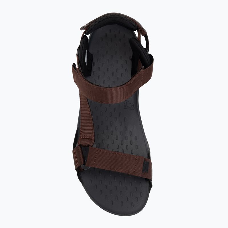 Sandały męskie Jack Wolfskin Ridge dark mahogany 5