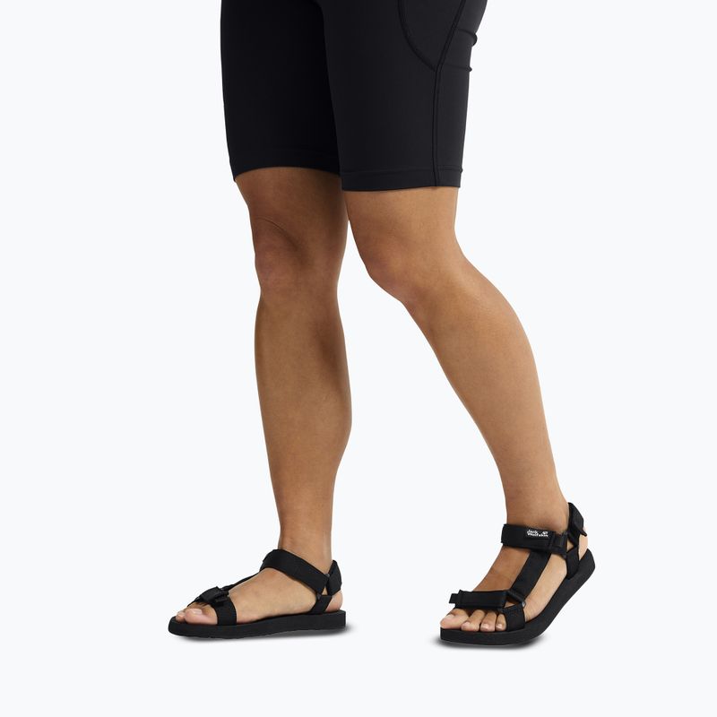 Sandały damskie Jack Wolfskin Taiga black 4