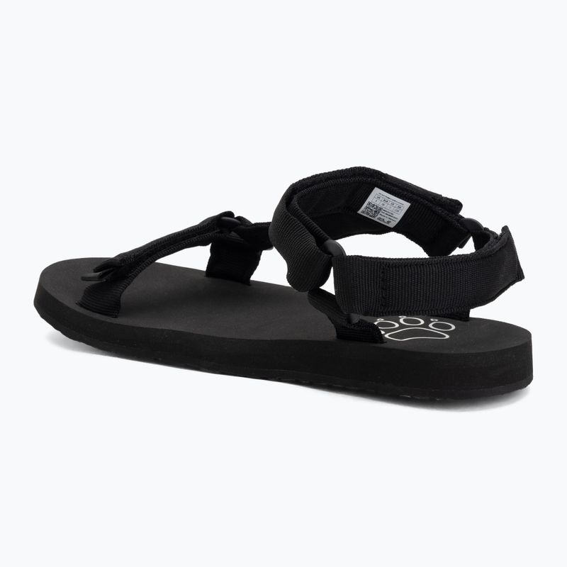 Sandały damskie Jack Wolfskin Taiga black 3