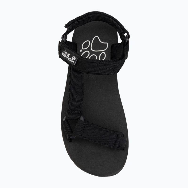 Sandały damskie Jack Wolfskin Taiga black 5