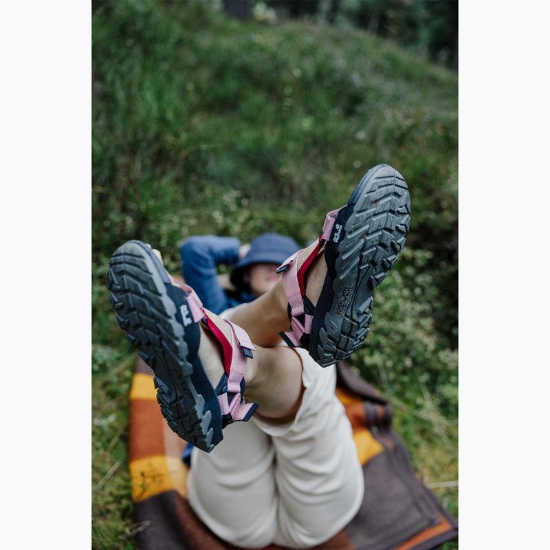Sandały damskie Jack Wolfskin Ridge begonia 12
