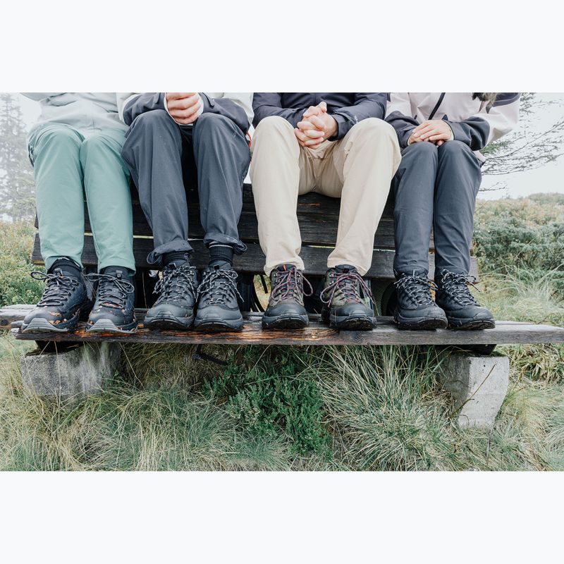 Buty turystyczne męskie Jack Wolfskin Apex Hike Texapore Mid obsidian moss 8