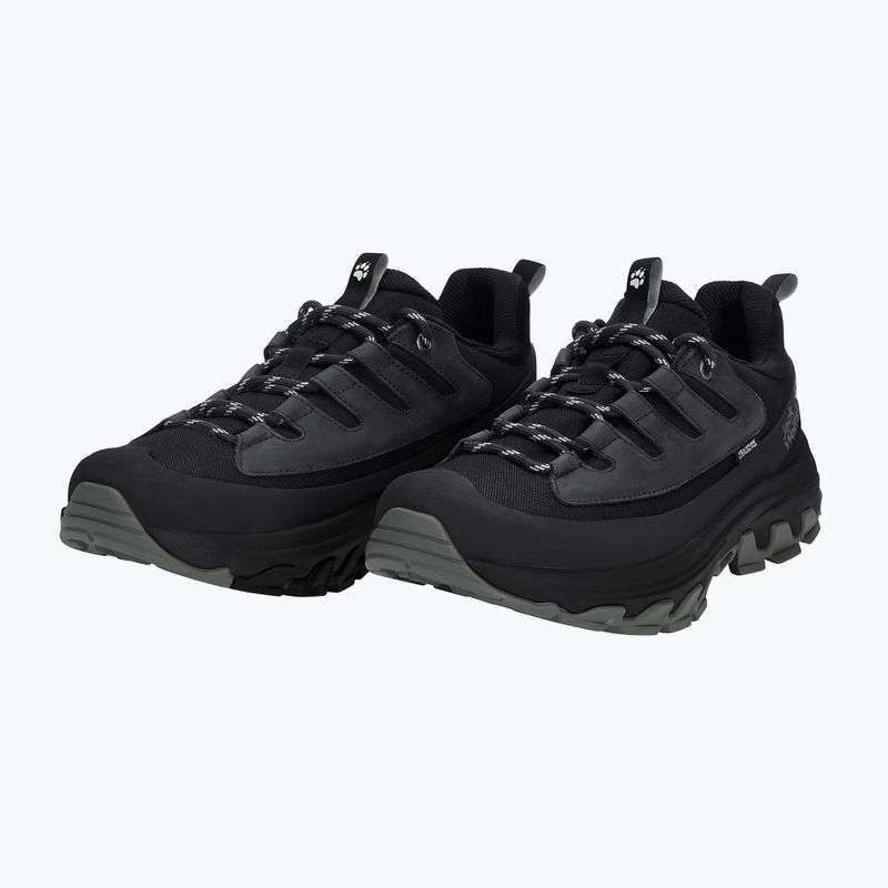 Buty trekkingowe męskie Jack Wolfskin Apex Hike Texapore Low black 2