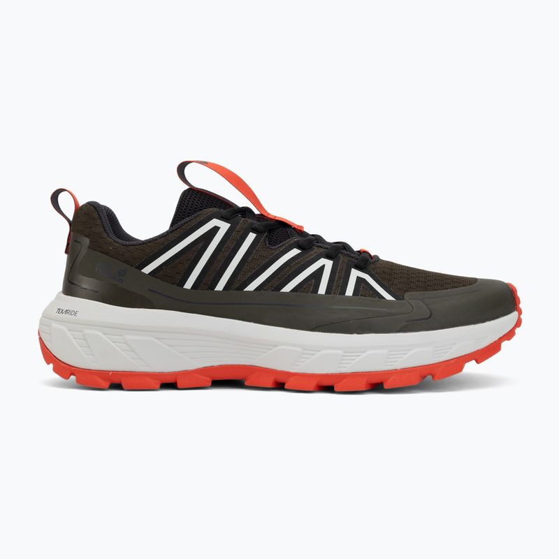 Buty turystyczne męskie Jack Wolfskin Wild Hike Low obsidian moss 2