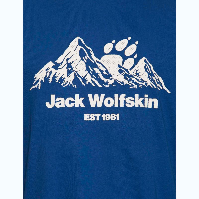 Koszulka męska Jack Wolfskin Carefree blue orchid 7