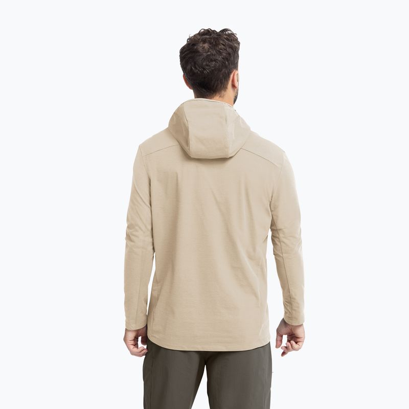Bluza trekkingowa męska Jack Wolfskin Sucol Hoody oyster 3