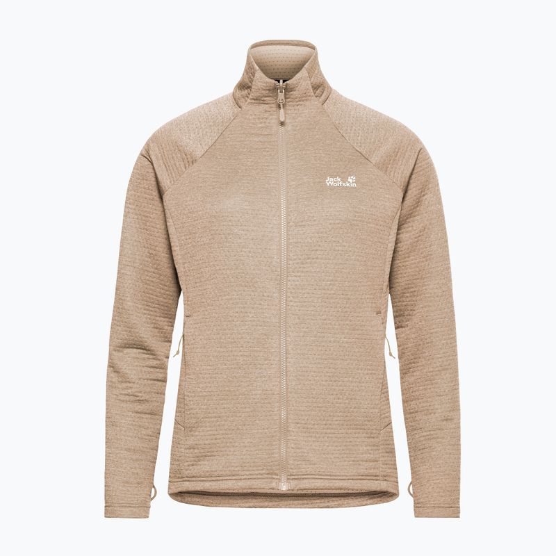 Bluza polarowa damska Jack Wolfskin Anytrail Full Zip oat 7