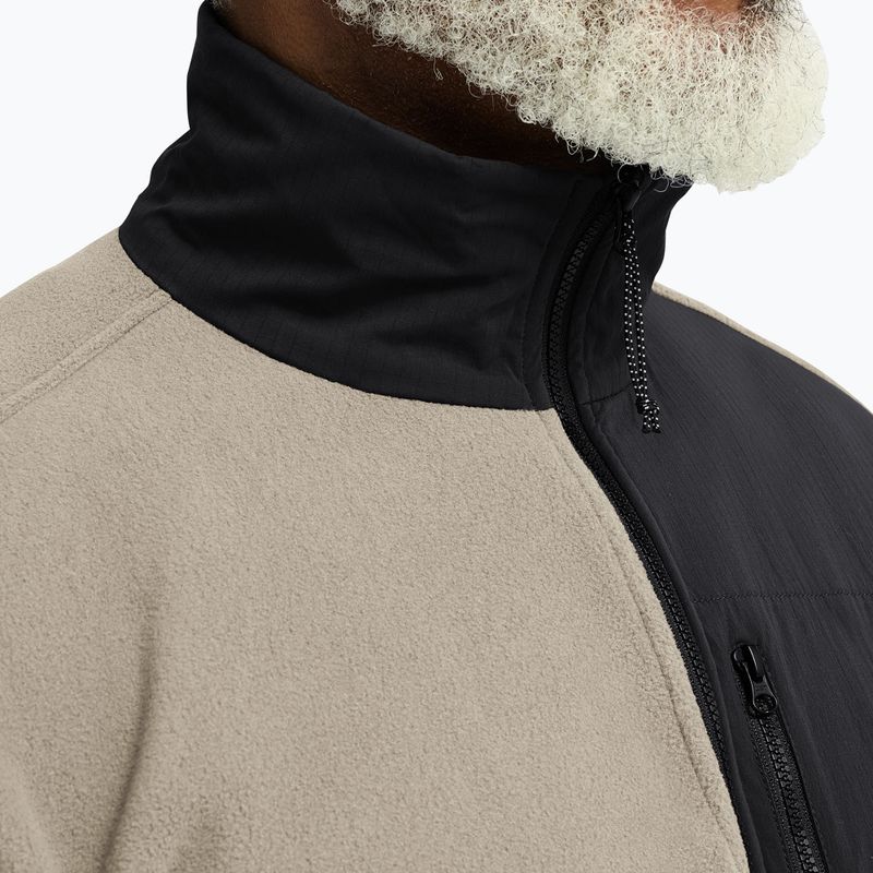 Bluza polarowa męska Jack Wolfskin Sumetro Full Zip oyster 4