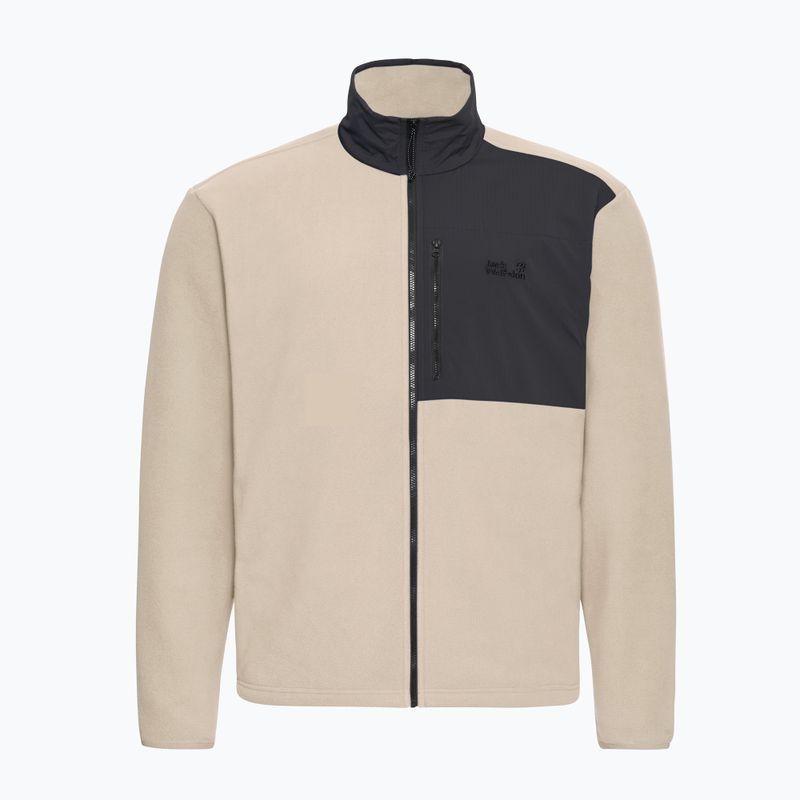 Bluza polarowa męska Jack Wolfskin Sumetro Full Zip oyster 7