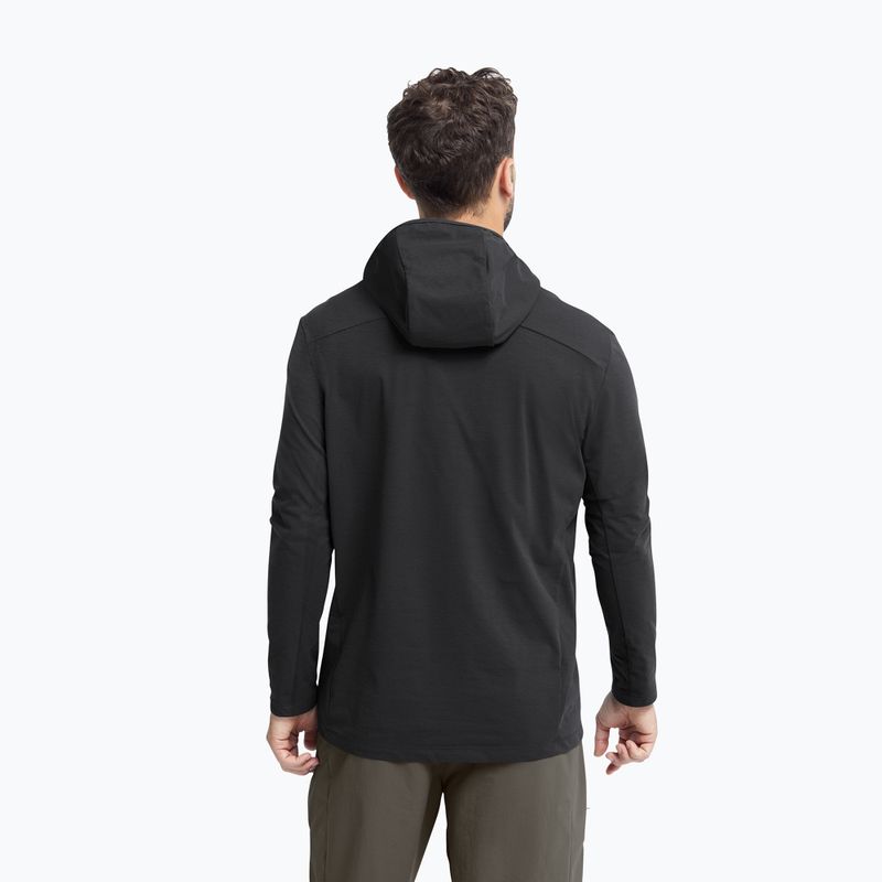 Bluza trekkingowa męska Jack Wolfskin Sucol Hoody black 3