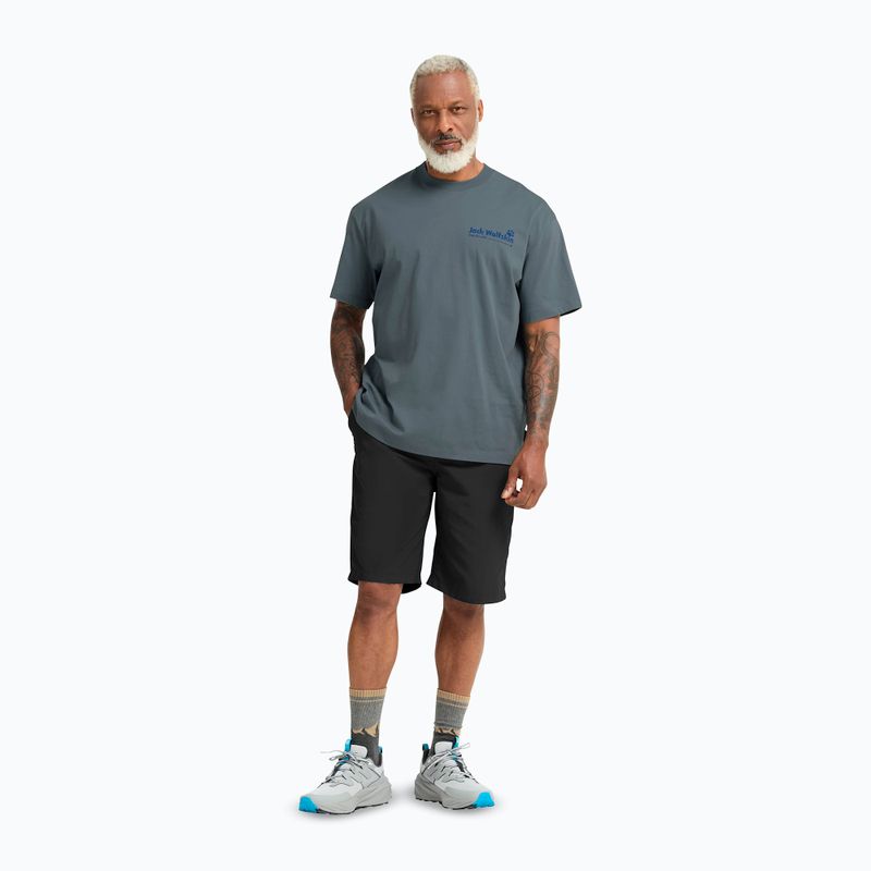 Spodenki trekkingowe męskie Jack Wolfskin Duneland black 2