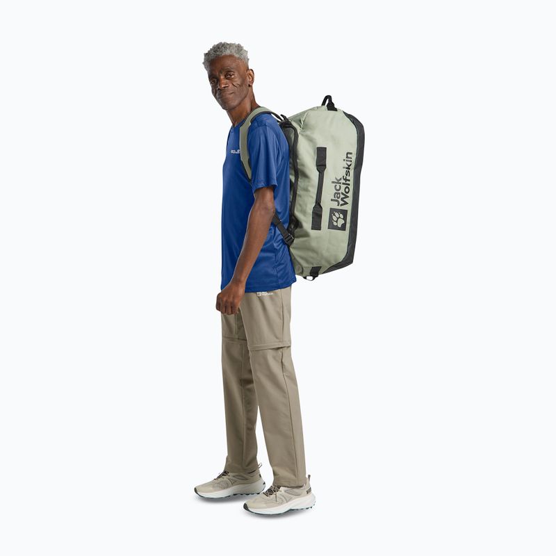 Koszulka  trekkingowa męska Jack Wolfskin Tech T blue orchid 2