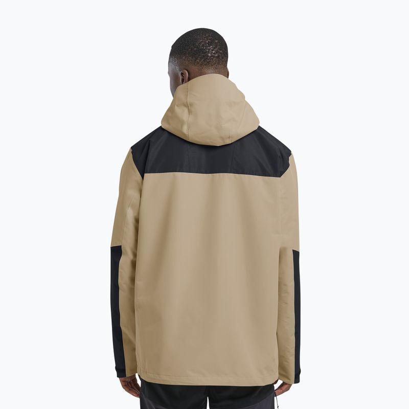 Kurtka przeciwdeszczowa męska Jack Wolfskin Jasper 2L hazel wood 3