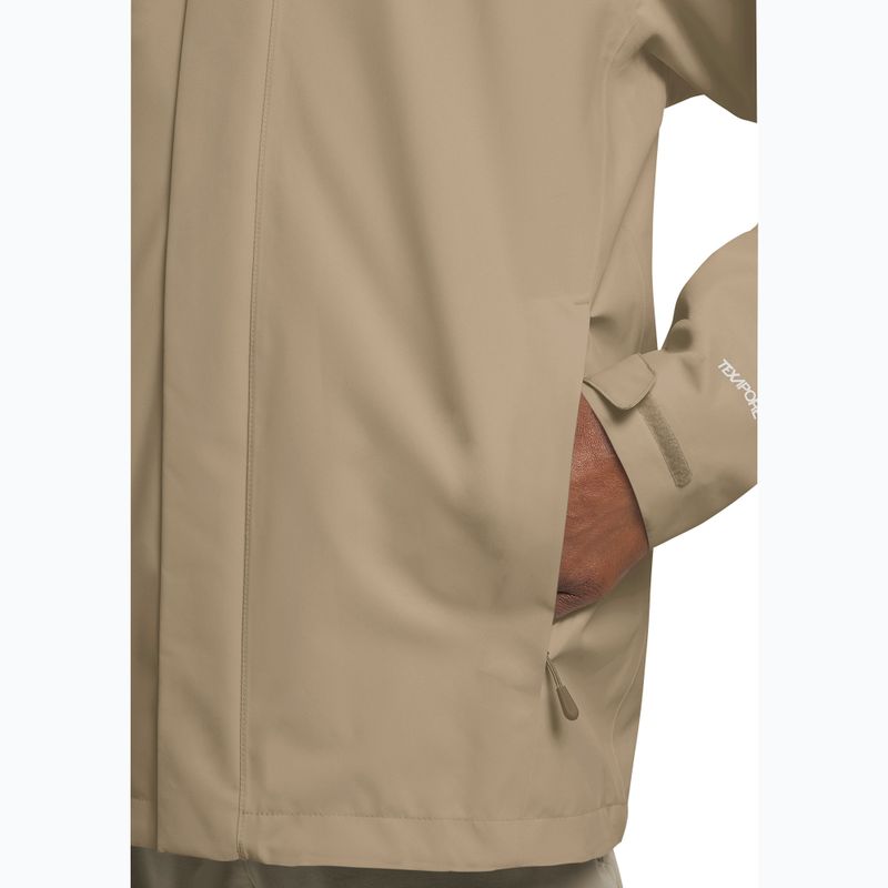 Kurtka przeciwdeszczowa męska Jack Wolfskin Trailtime 2L hazel wood 5