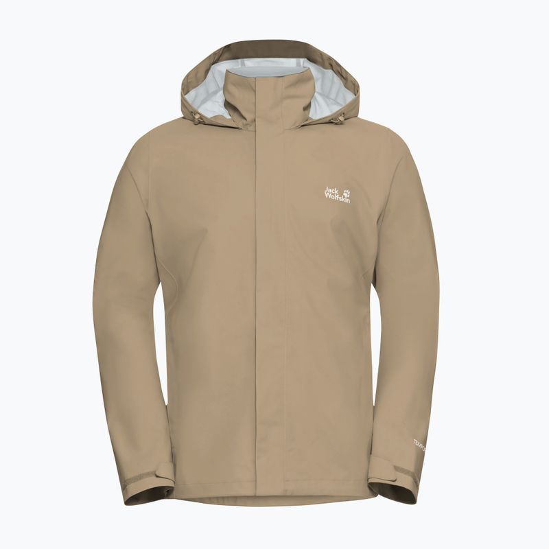 Kurtka przeciwdeszczowa męska Jack Wolfskin Trailtime 2L hazel wood 7