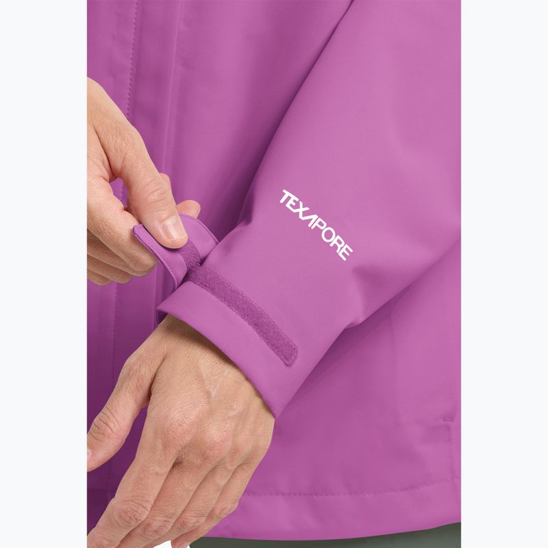 Kurtka przeciwdeszczowa damska Jack Wolfskin Trailtime 2L foxglove 6