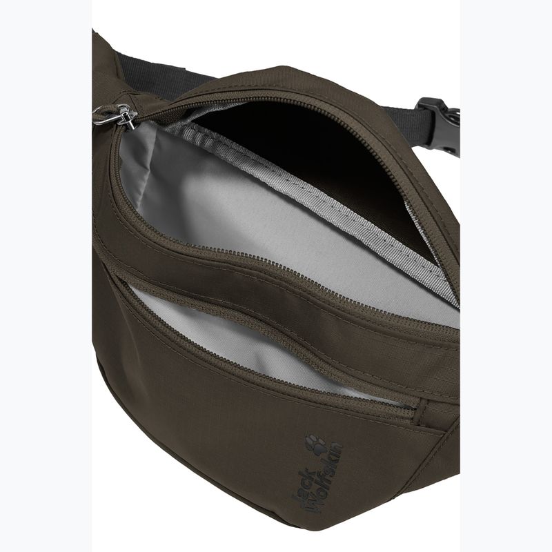 Saszetka nerka Jack Wolfskin Konya 2 l obsidian moss 6