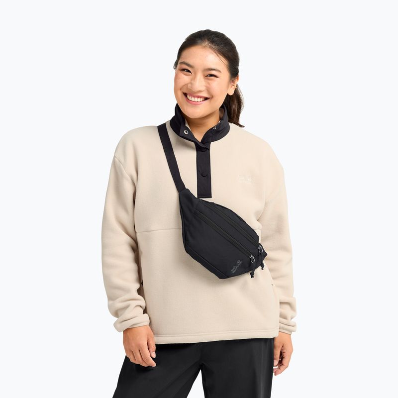 Saszetka nerka Jack Wolfskin Konya 2 l black 9