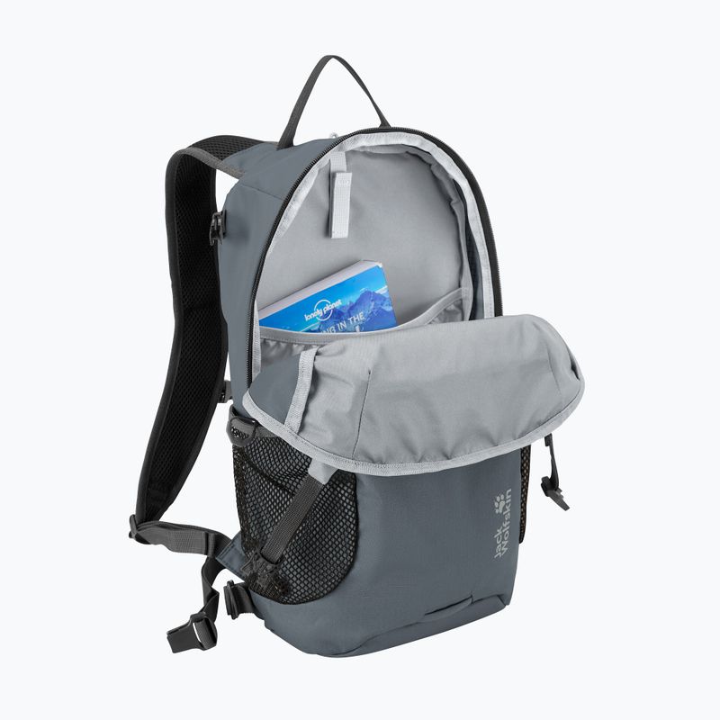 Plecak rowerowy Jack Wolfskin Velocity 12 l grey odessa 8