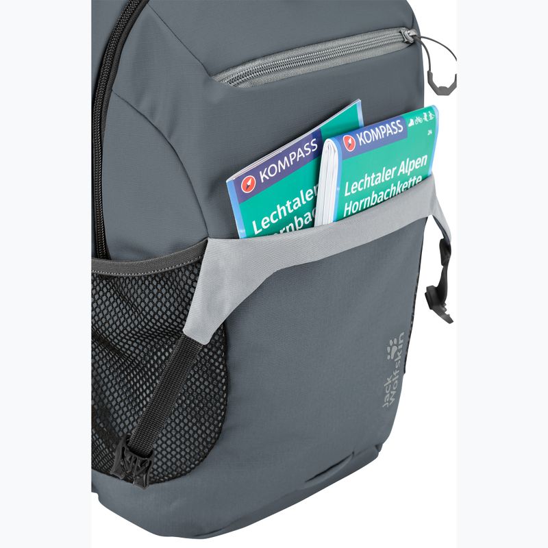 Plecak rowerowy Jack Wolfskin Velocity 12 l grey odessa 10