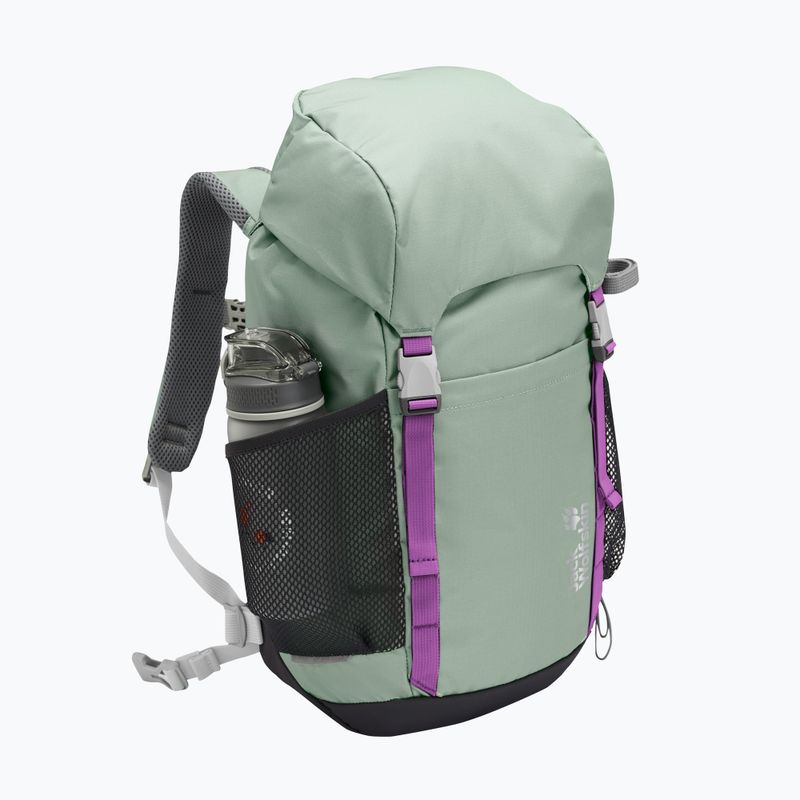 Plecak turystyczny dziecięcy Jack Wolfskin Kids Explorer 20 l green zinnia 2