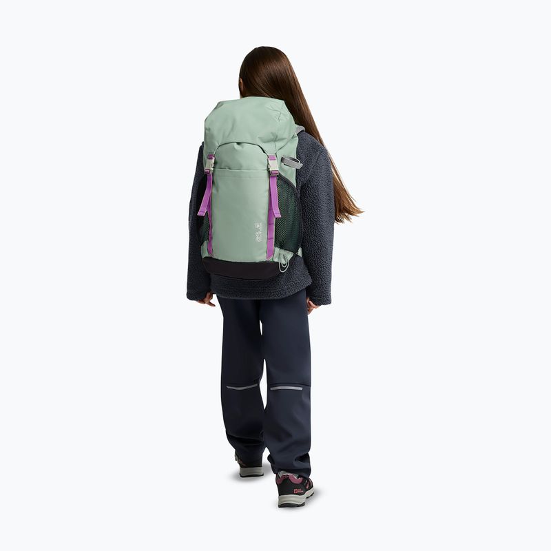 Plecak turystyczny dziecięcy Jack Wolfskin Kids Explorer 20 l green zinnia 15