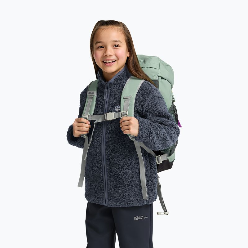 Plecak turystyczny dziecięcy Jack Wolfskin Kids Explorer 20 l green zinnia 16