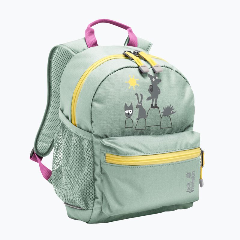 Plecak turystyczny dziecięcy Jack Wolfskin Little Scout 10 l green zinnia 2