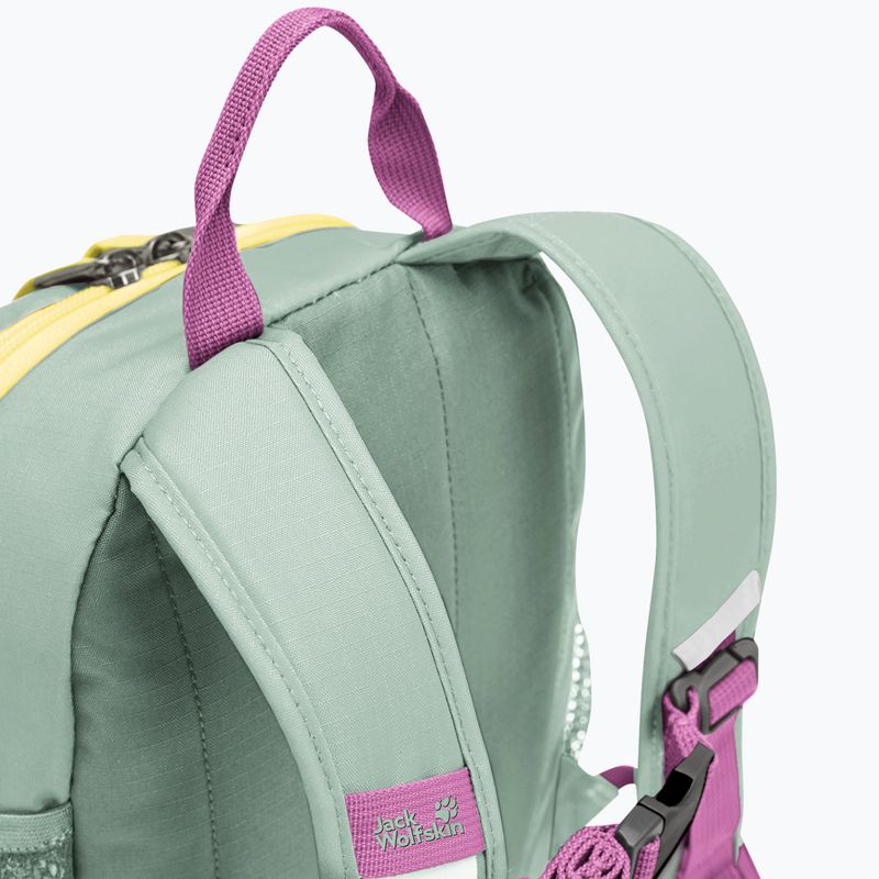 Plecak turystyczny dziecięcy Jack Wolfskin Little Scout 10 l green zinnia 11