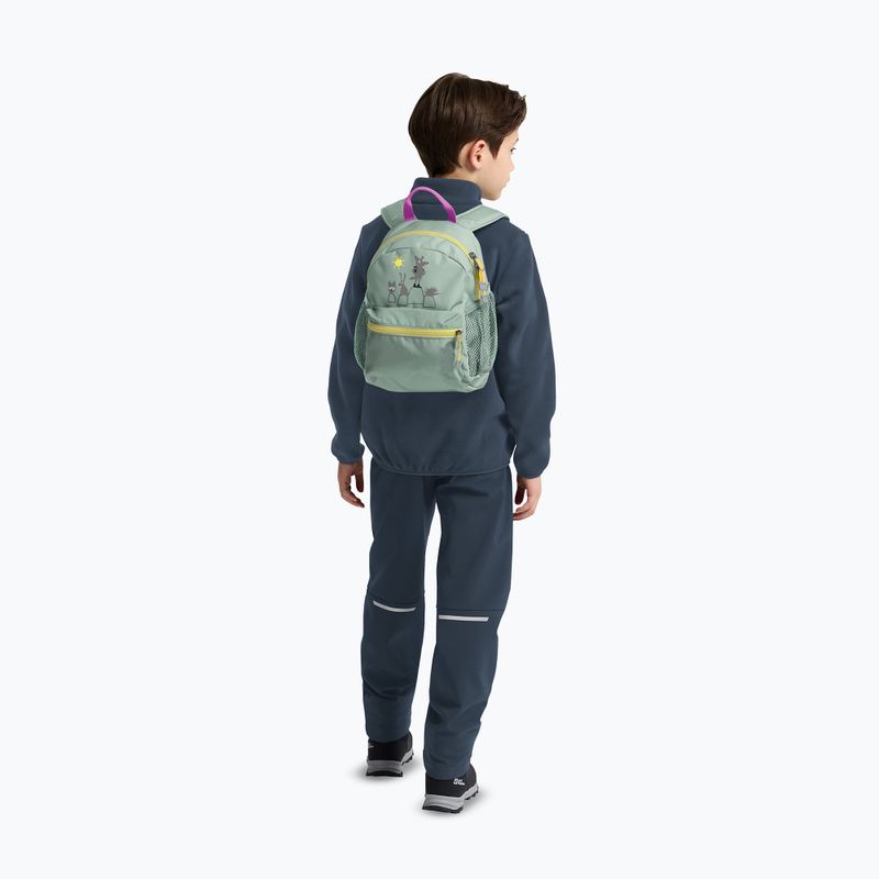 Plecak turystyczny dziecięcy Jack Wolfskin Little Scout 10 l green zinnia 13
