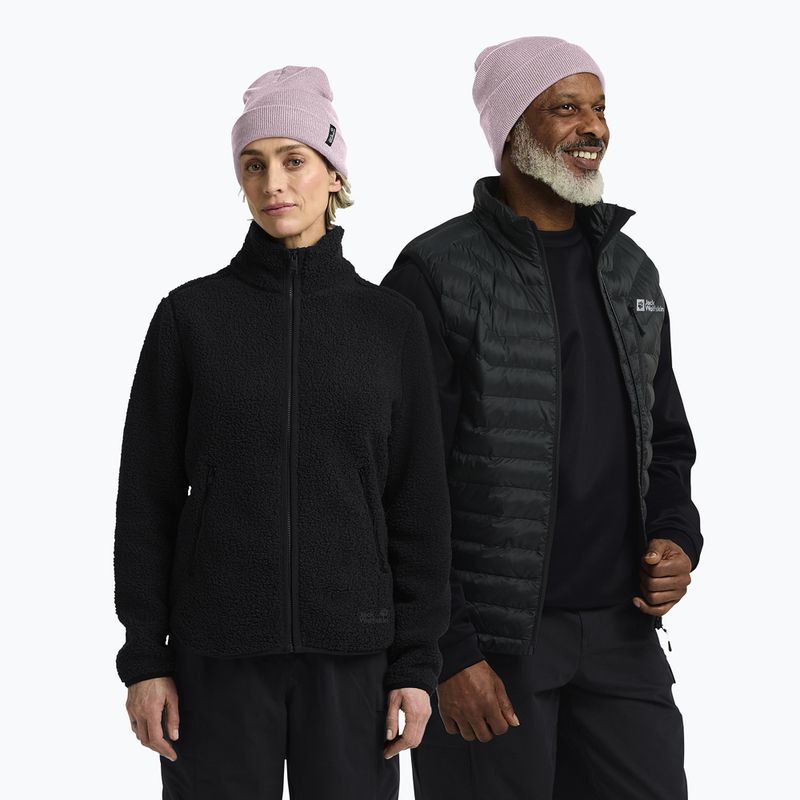 Czapka zimowa Jack Wolfskin Rib dusty blush 4