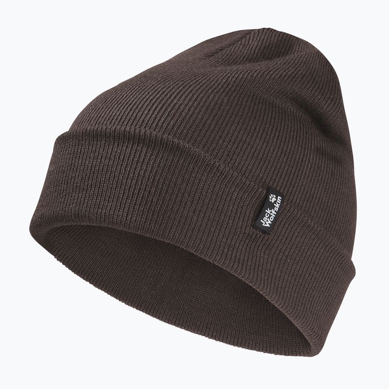 Czapka zimowa Jack Wolfskin Rib peat