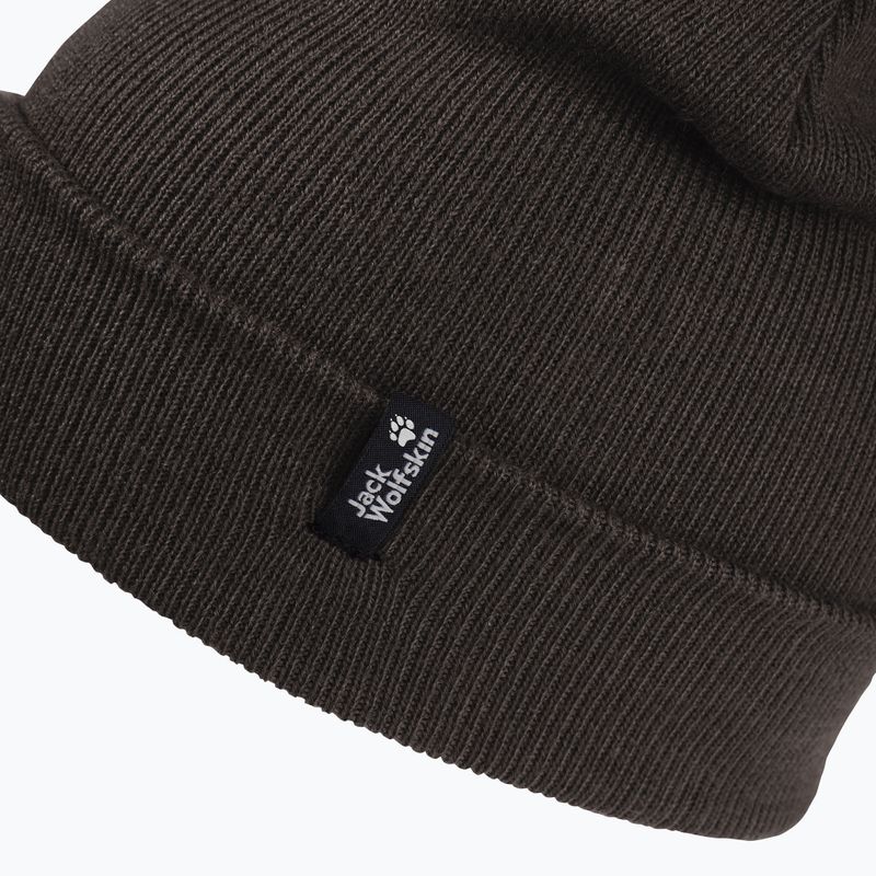 Czapka zimowa Jack Wolfskin Rib peat 3