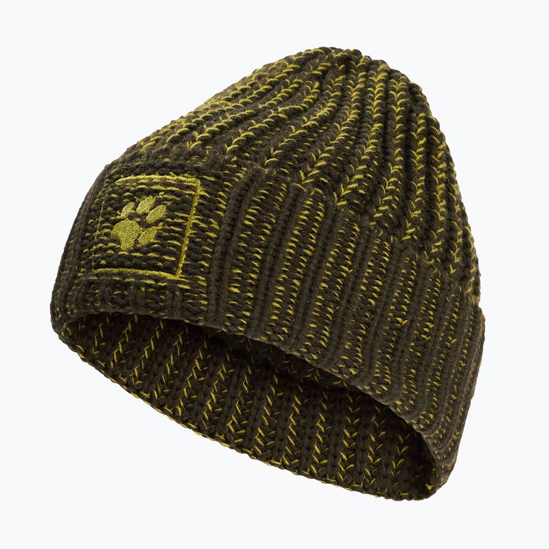 Czapka zimowa Jack Wolfskin Badge Beanie obsidian moss