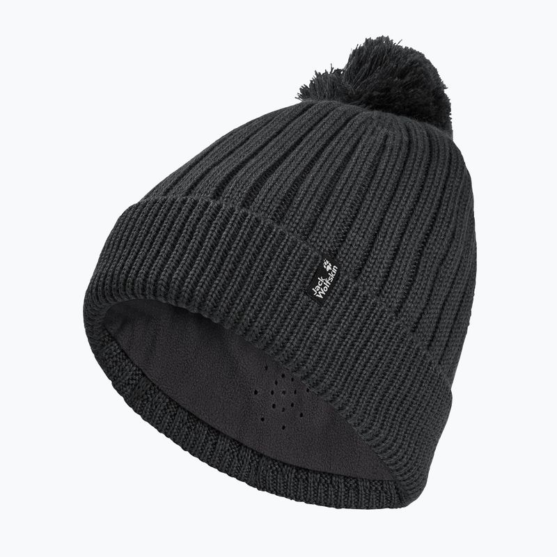 Czapka zimowa Jack Wolfskin Pom Pom Beanie phantom