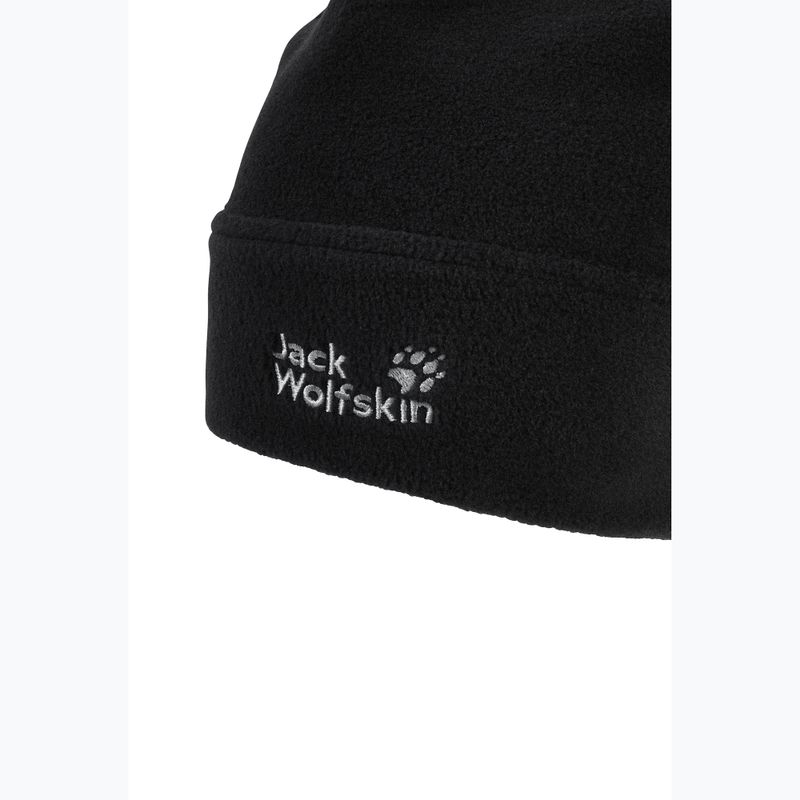 Czapka zimowa Jack Wolfskin Real Stuff Beanie black 3