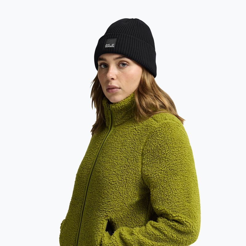 Czapka zimowa Jack Wolfskin Pergamon Beanie black 5