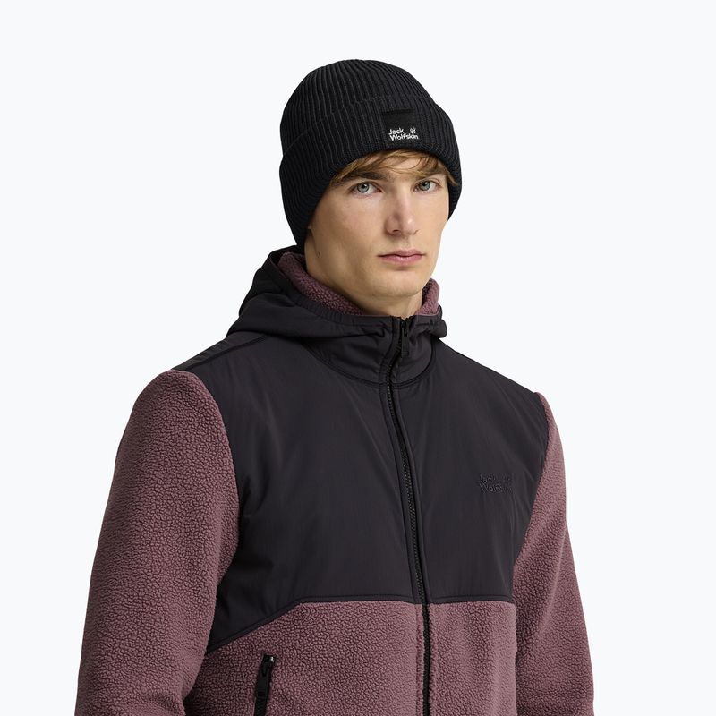 Czapka zimowa Jack Wolfskin Pergamon Beanie black 7