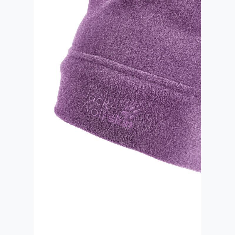 Czapka zimowa Jack Wolfskin Real Stuff Beanie vivid orchid 2