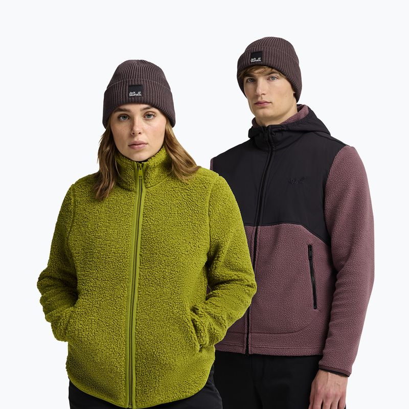 Czapka zimowa Jack Wolfskin Pergamon Beanie sheer plum 4