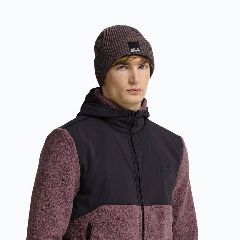 Czapka zimowa Jack Wolfskin Pergamon Beanie sheer plum 6