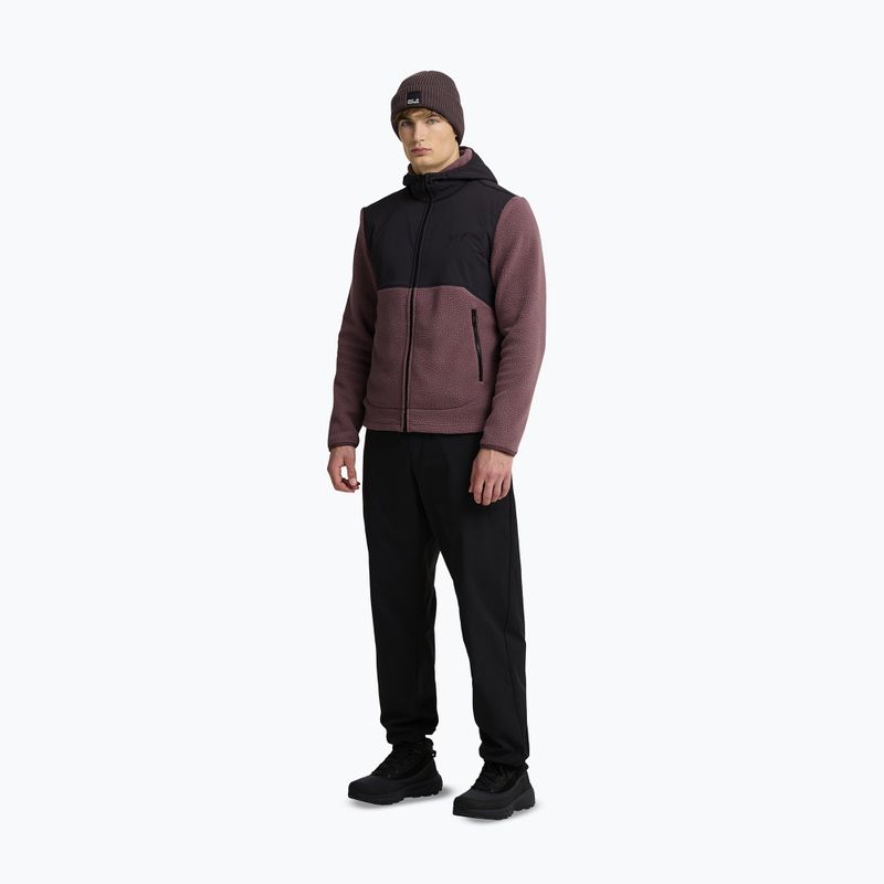 Czapka zimowa Jack Wolfskin Pergamon Beanie sheer plum 7