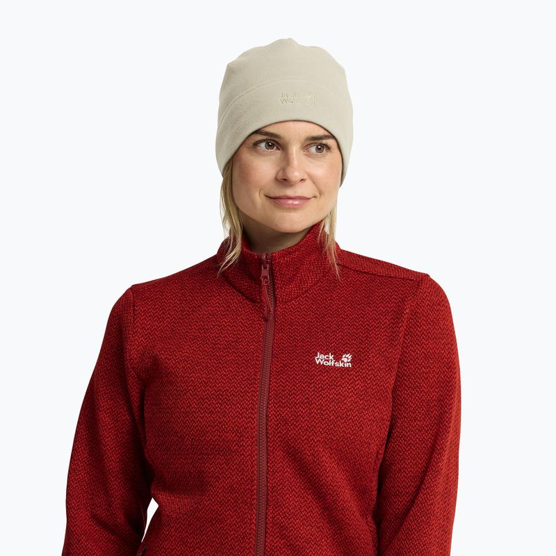 Czapka zimowa Jack Wolfskin Real Stuff Beanie oyster 5